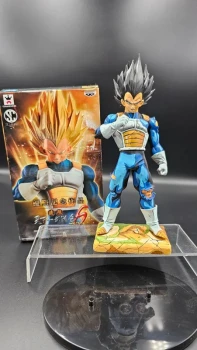 Figurine vegeta manga dragon ball repainted 2d