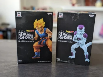 Figurine Dragonball- Goku et Freezer - Banpresto