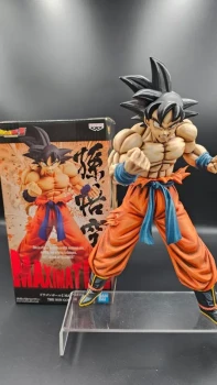 Figurine manga dragon ball son goku repainted 2d