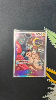 Franky OP09-072 Super Rare Onepiece The four emperors - Neuve