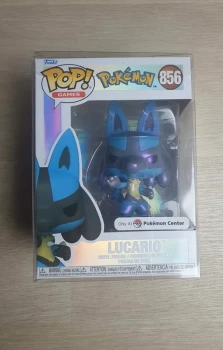 Funko Pop Lucario Metallic Pearlescent 856 - Pokémon Center