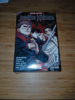 Jujutsu kaisen tome 17 collector scellé