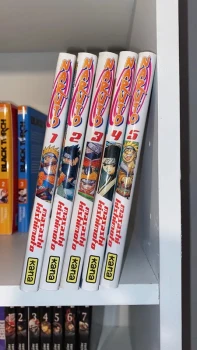 Tomes 1 a 5 naruto