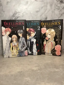  duellistes knight of flower  tomes 1 a 3